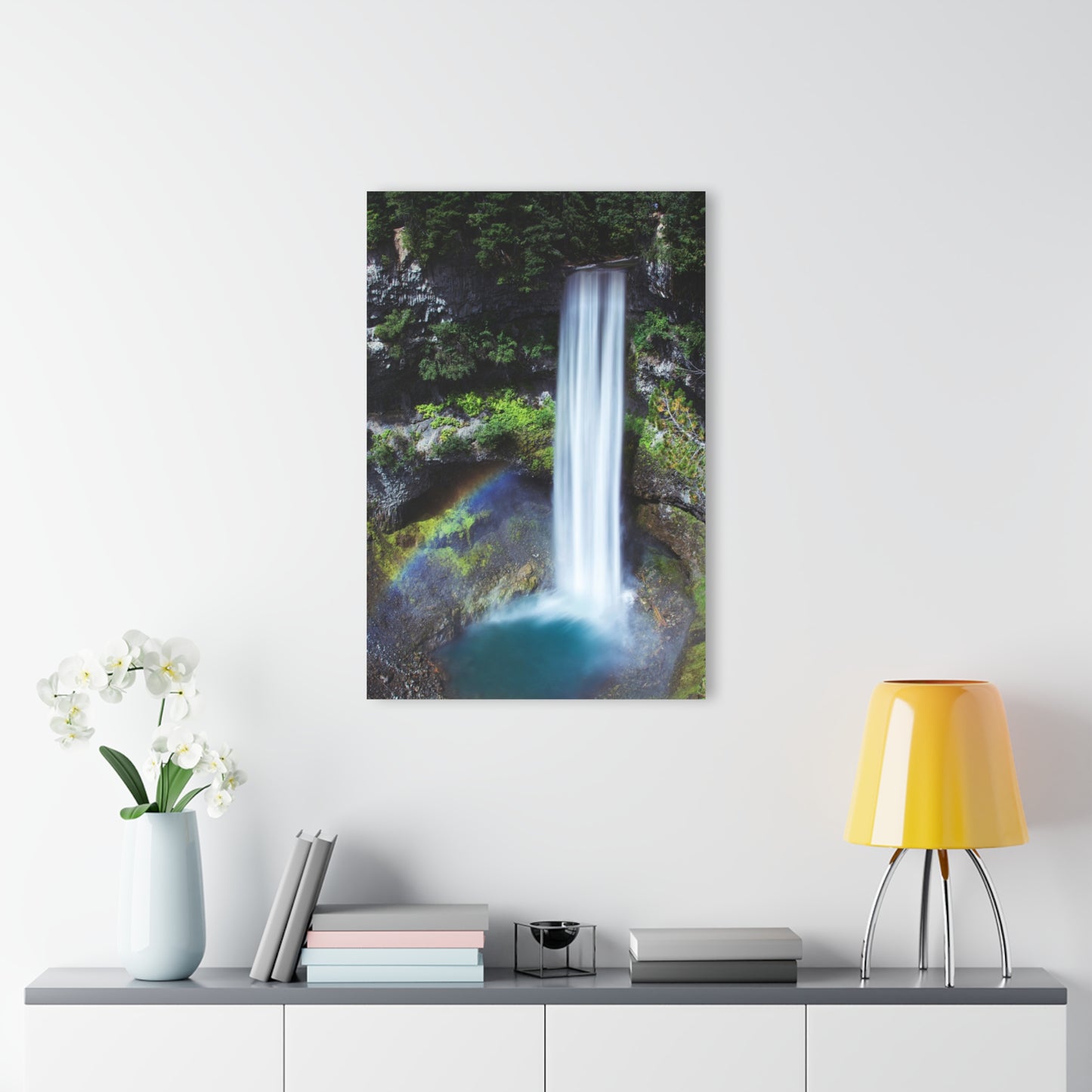 Look Down Waterfall- Acrylic Prints (French Cleat Hanging)