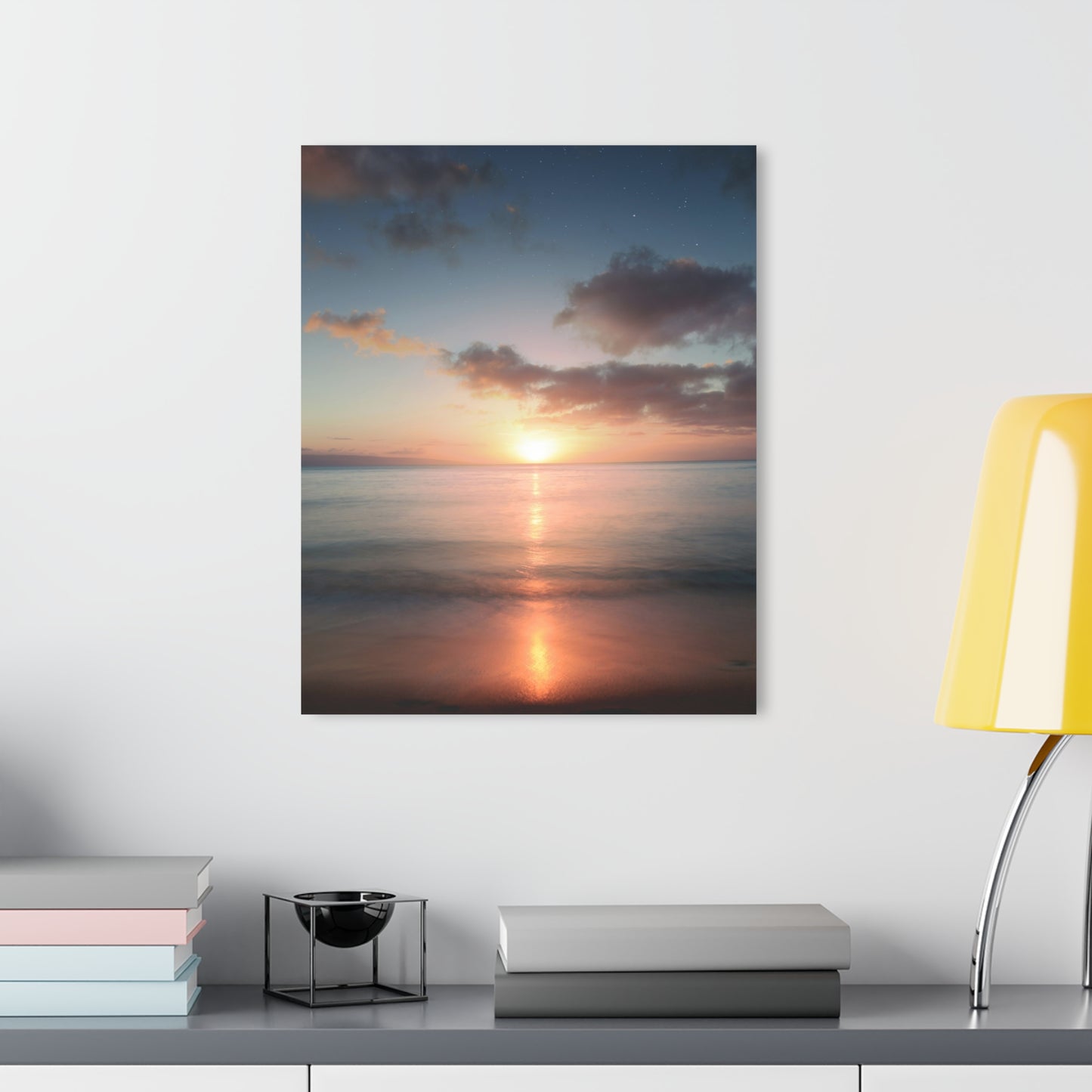 Ocean Sunset- Acrylic Prints (French Cleat Hanging)