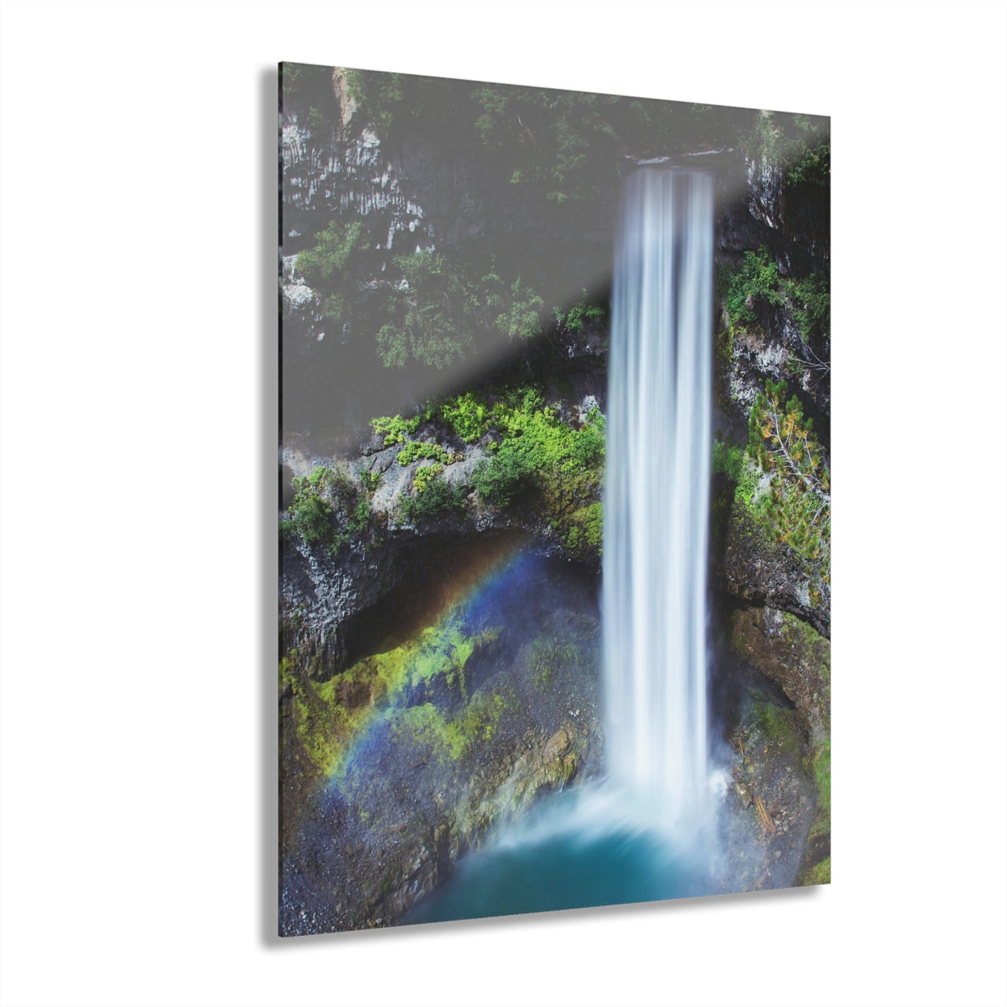 Look Down Waterfall- Acrylic Prints (French Cleat Hanging)